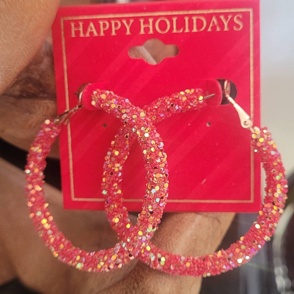 Festive earrings